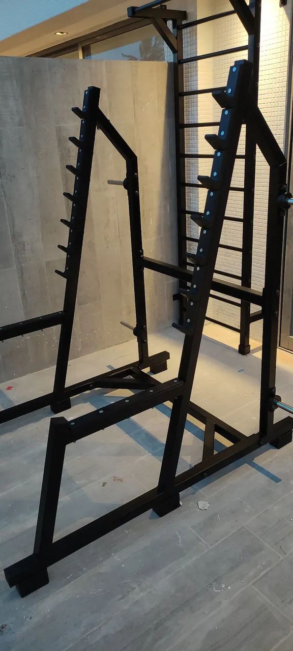 Rack profissional agachamento e supino 