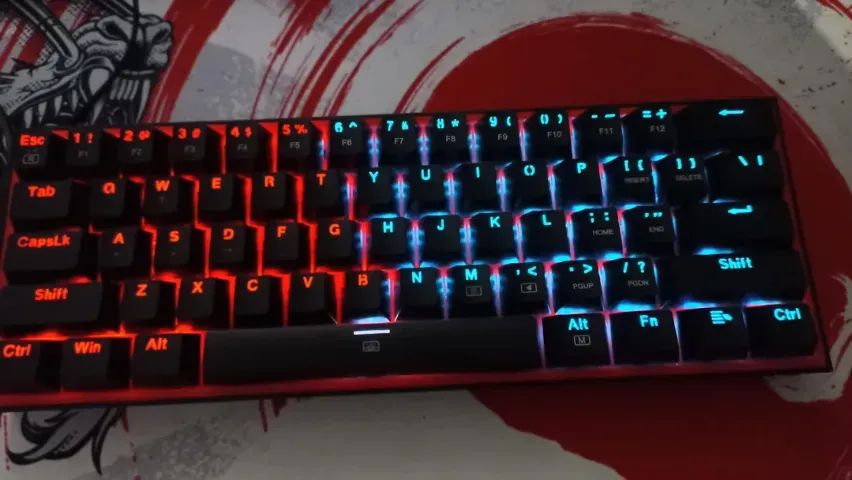 Teclado FIZZ K617 Switch red