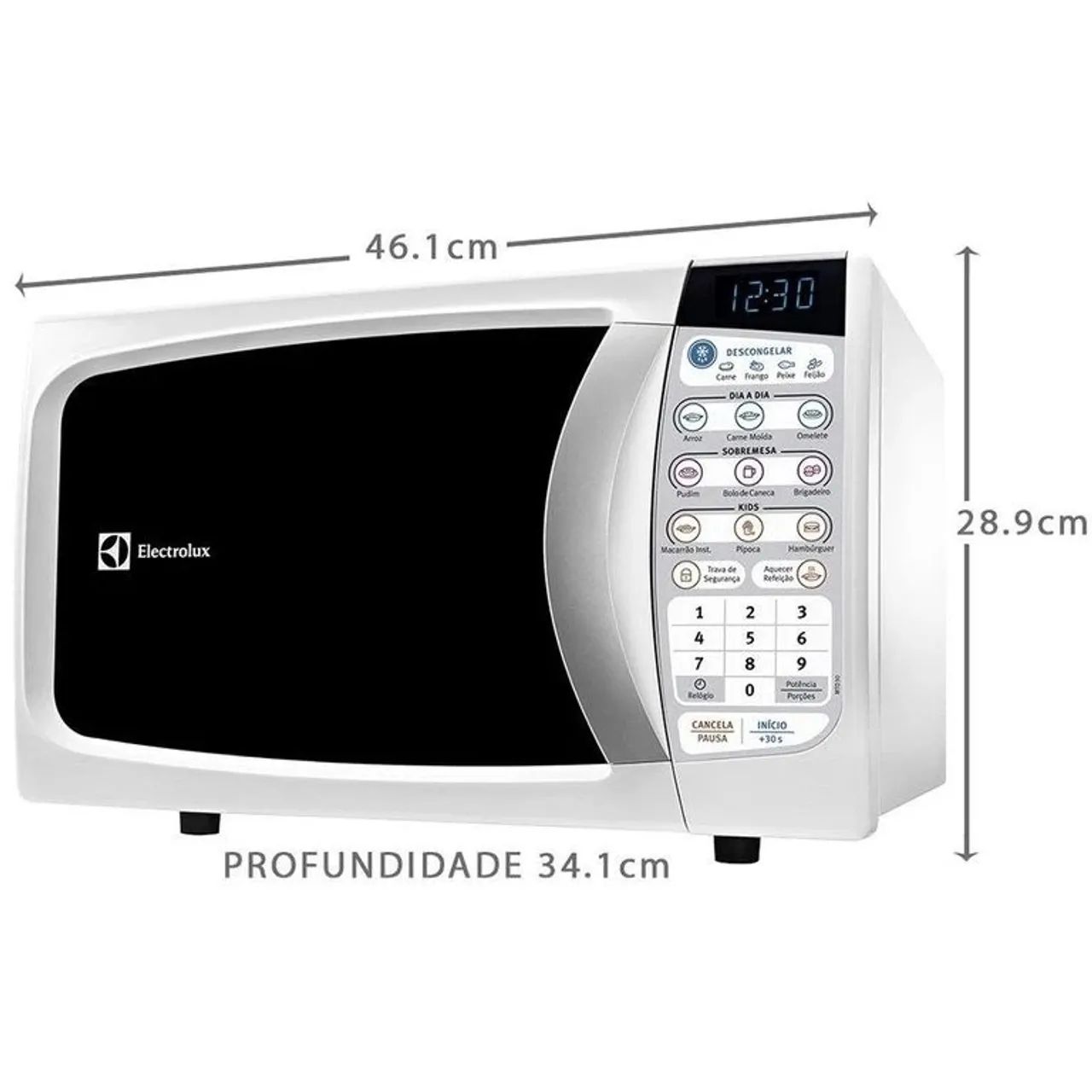 Microondas Electrolux Branco - Foto 2