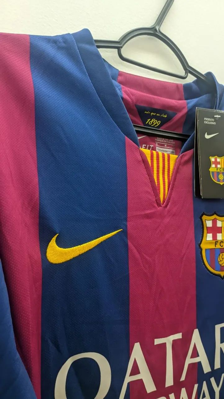 Camisa Barcelona - 2015 - Foto 4