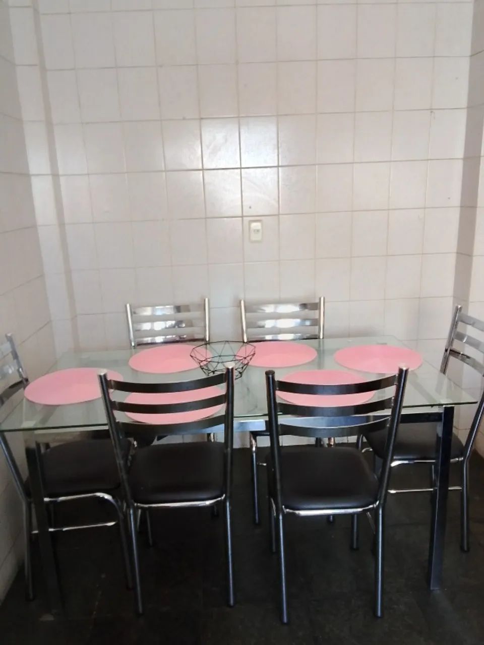 Mesa jantar seis cadeiras