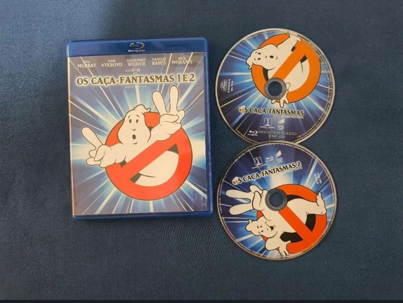 Caça fantasma 1 é 2 blu ray