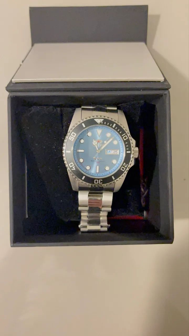 Relógio Orient Submariner 42mm Novíssimo - Foto 2