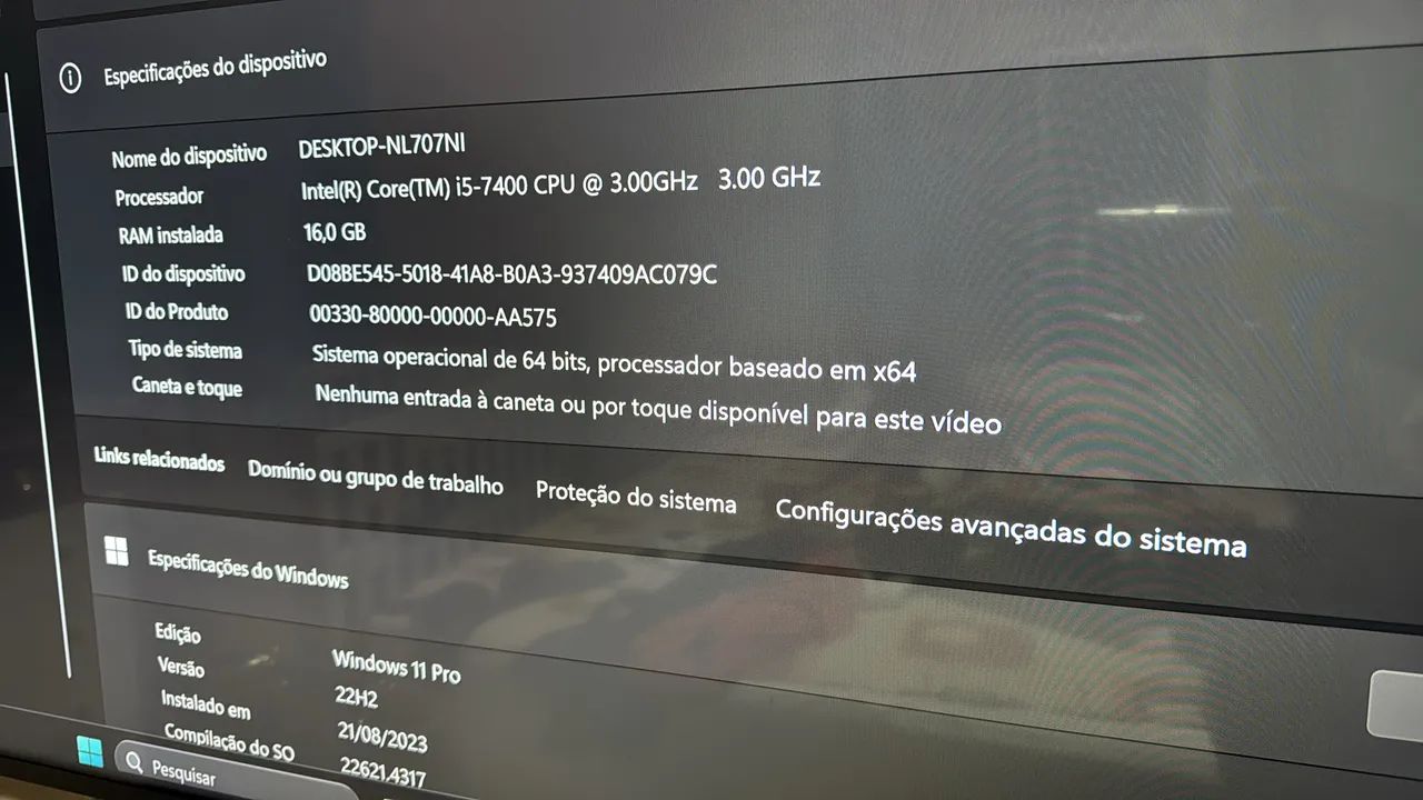 CPU i5 16RAM SSD240 HD1TB - Foto 4