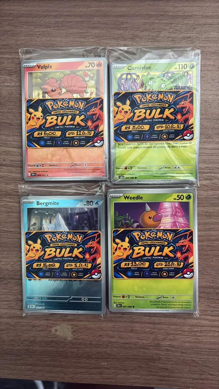 Cartas Pokémon (Bulk) - Foto 2