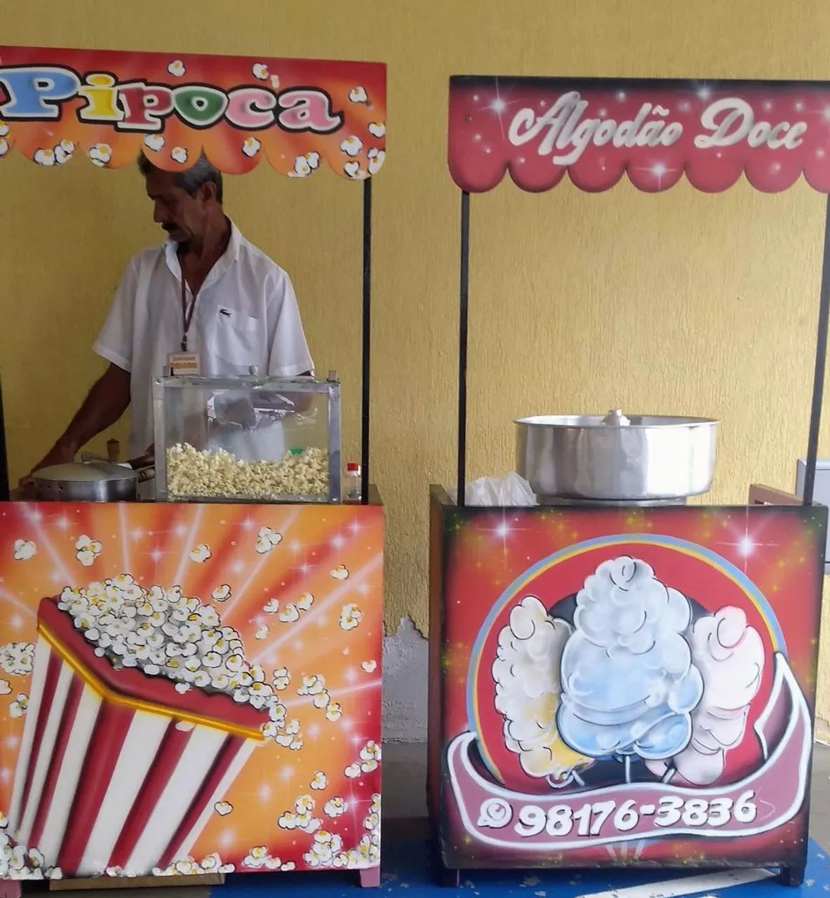 Pipoca Show e Algodão doce para Festas Whatsapp 1630190280 - Foto 5