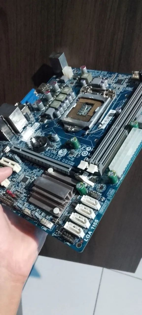 Vendo placa mãe LGA 1155 no ESTADO - Foto 3
