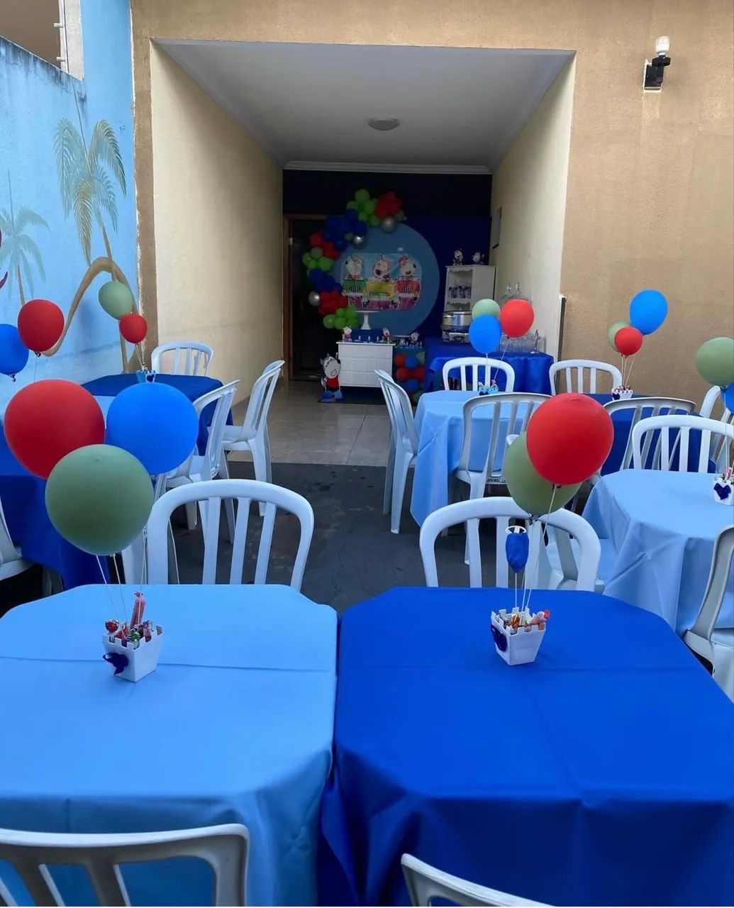 Mesas quadrada com 4 lugares para festas e eventos  - Foto 4