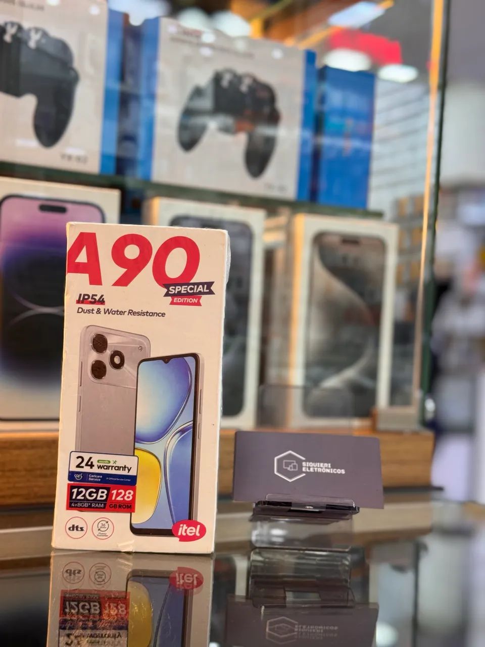 ITEL  A90 128GB NOVO  - Foto 2