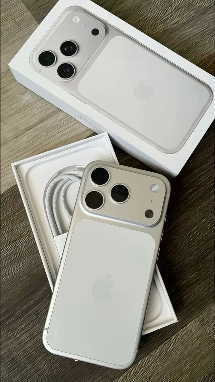 iPhone 17 pro max 256 tv - Celulares e Smartphones - Novo