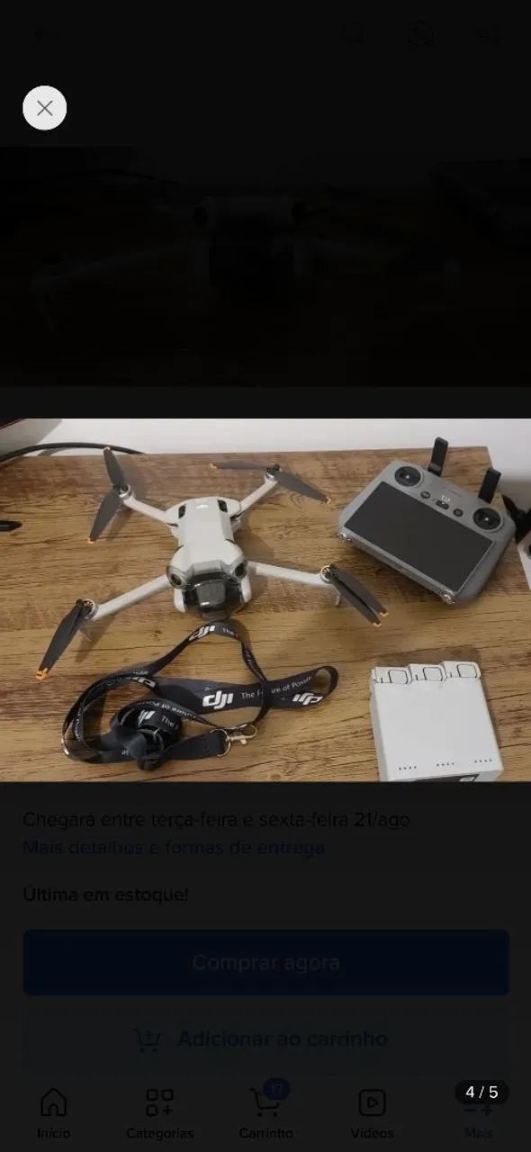 DJI Mini 4 Pro Fly More Combo + Kit 6 Lentes
