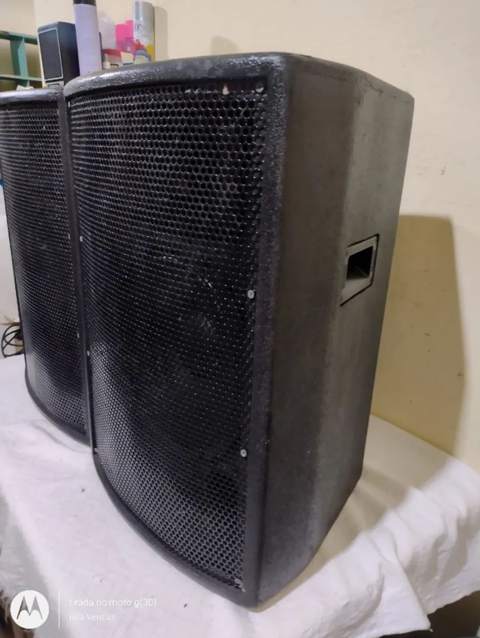 Par de caixas 12 polegadas, 250w cada - Foto 2