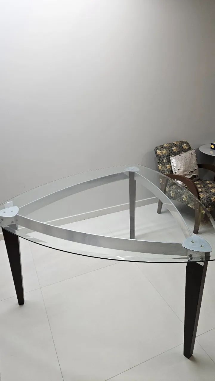 Mesa de jantar de vidro  - Foto 5