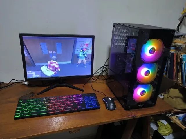 PC Gamer Xeon Completo com 16GB RAM - SSD - Jogos e muito mais - Foto 2