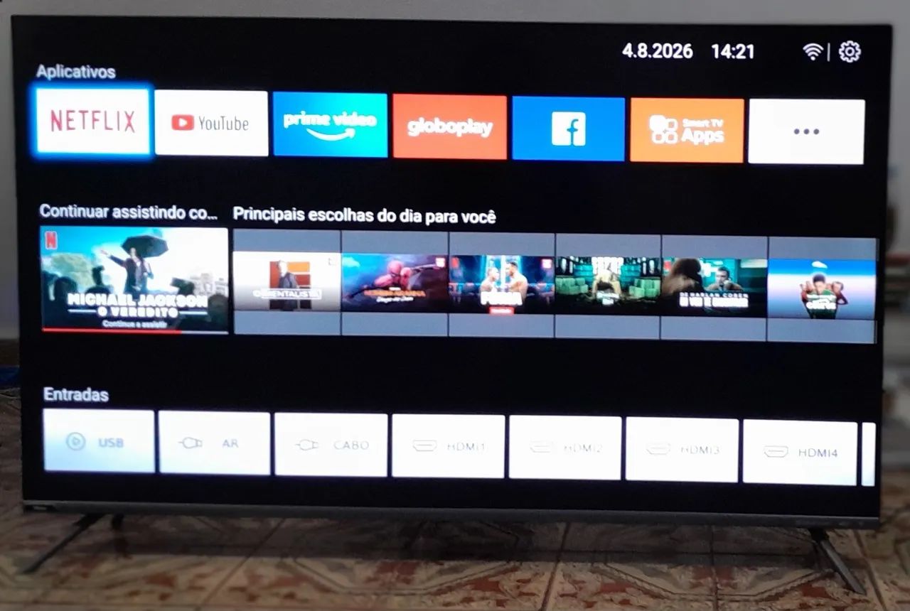 Smart TV Philco 50 Polegadas 4K  - Foto 3