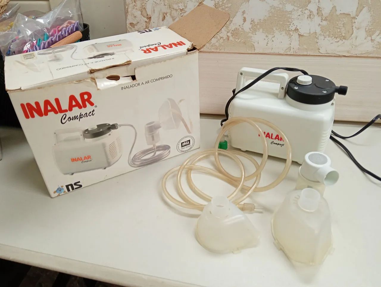 inalador ar comprimido inalar 