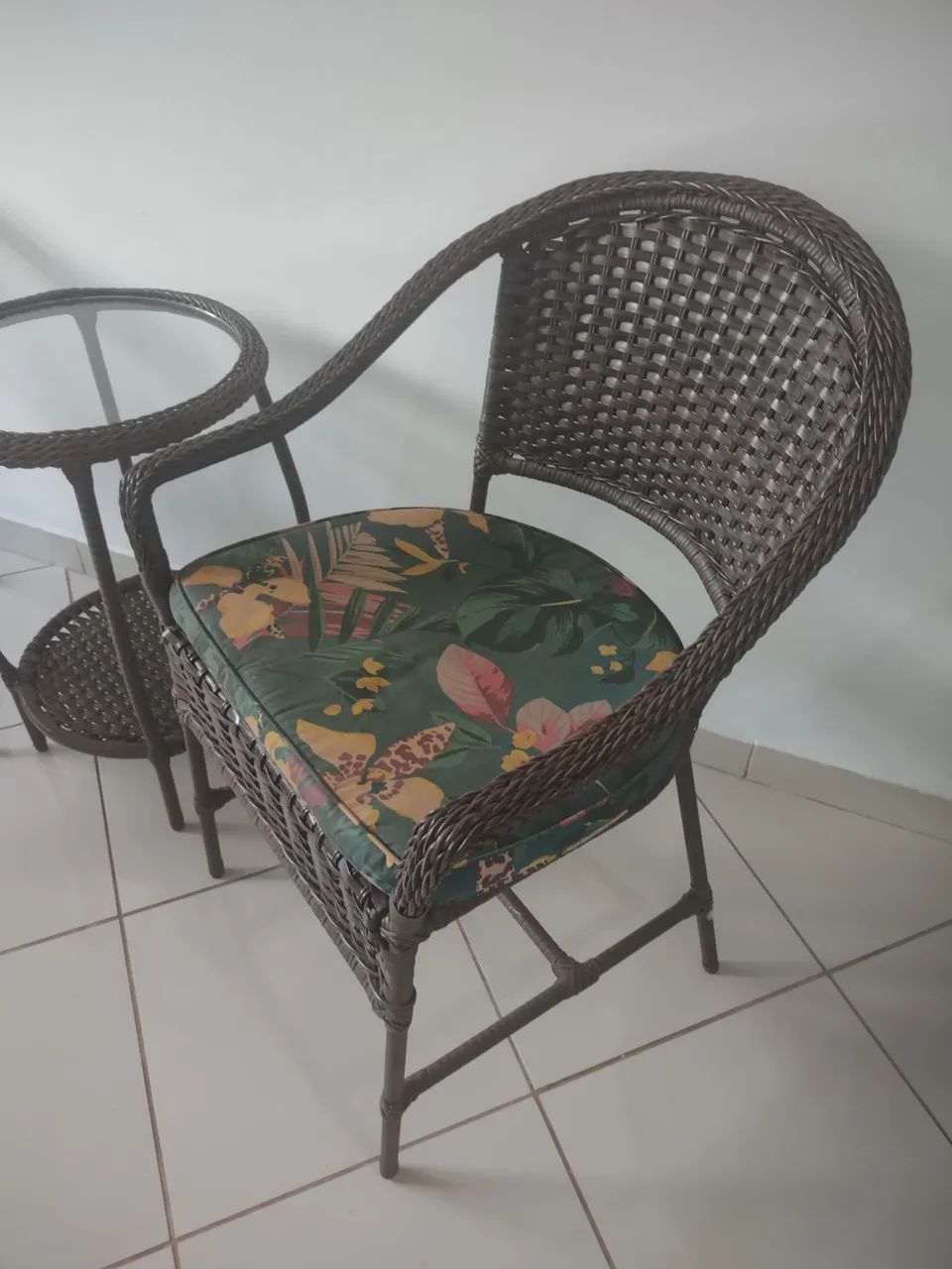 Conjunto mesa e 2 cadeiras varanda área de lazer - Foto 2