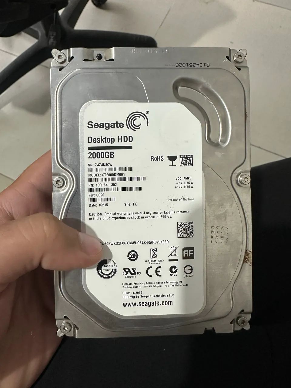HD Seagete 2TB