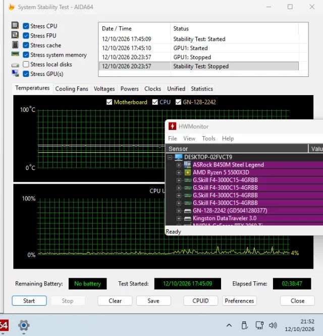 Processador AMD Ryzen 5 5500X3D 3D-VCache - 100% Testado e Validado - PRODUTO (OEM) - Foto 4