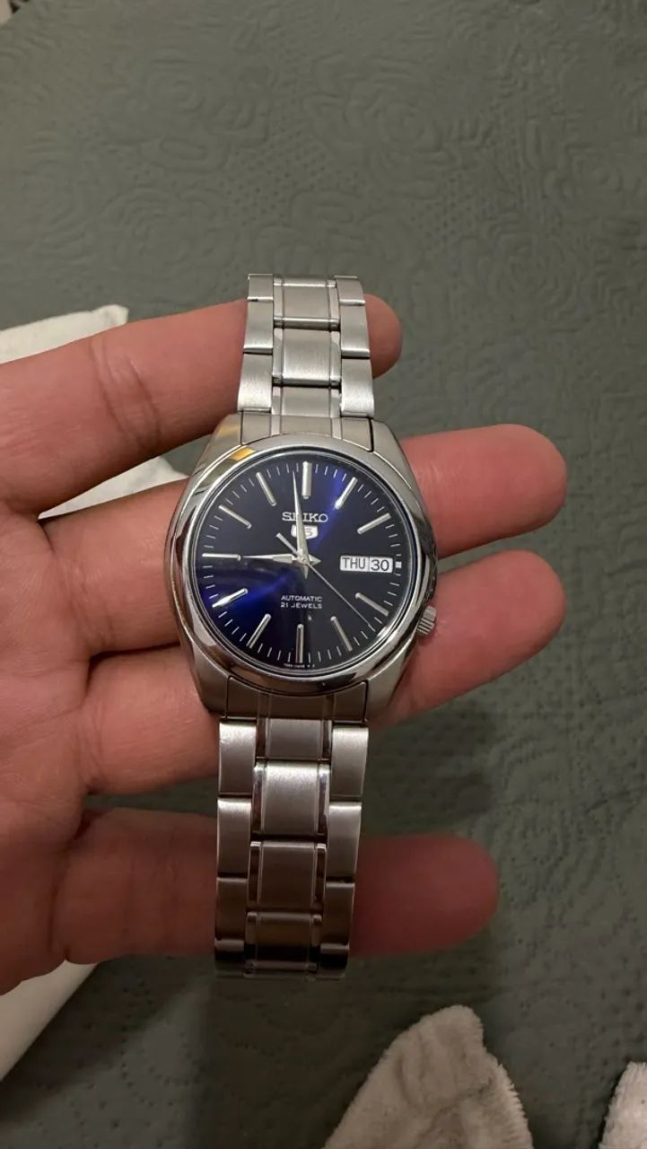 Relógio seiko 5 SNKL43K1 automático  - Foto 4