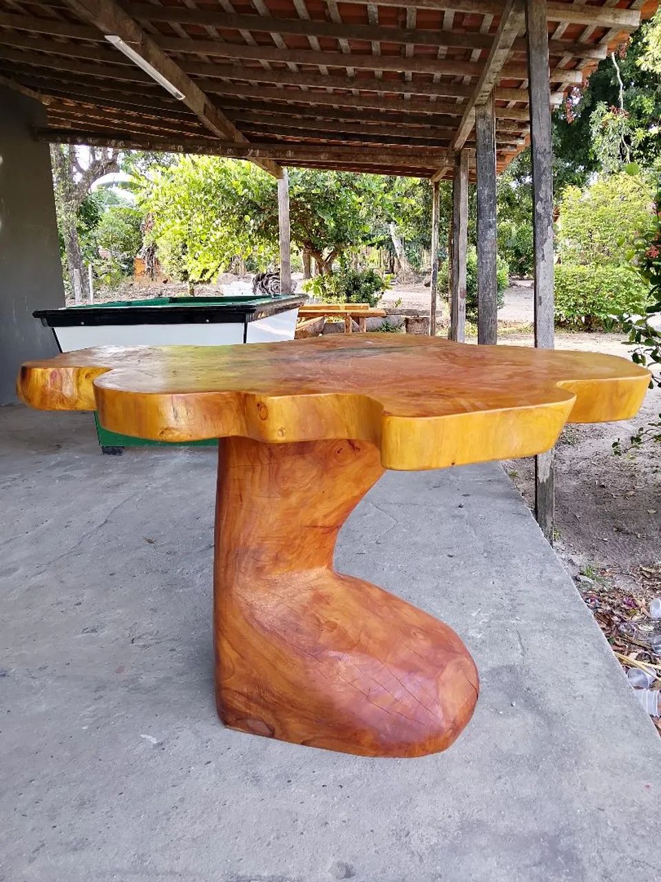 Mesa de bolacha rústica - Foto 2