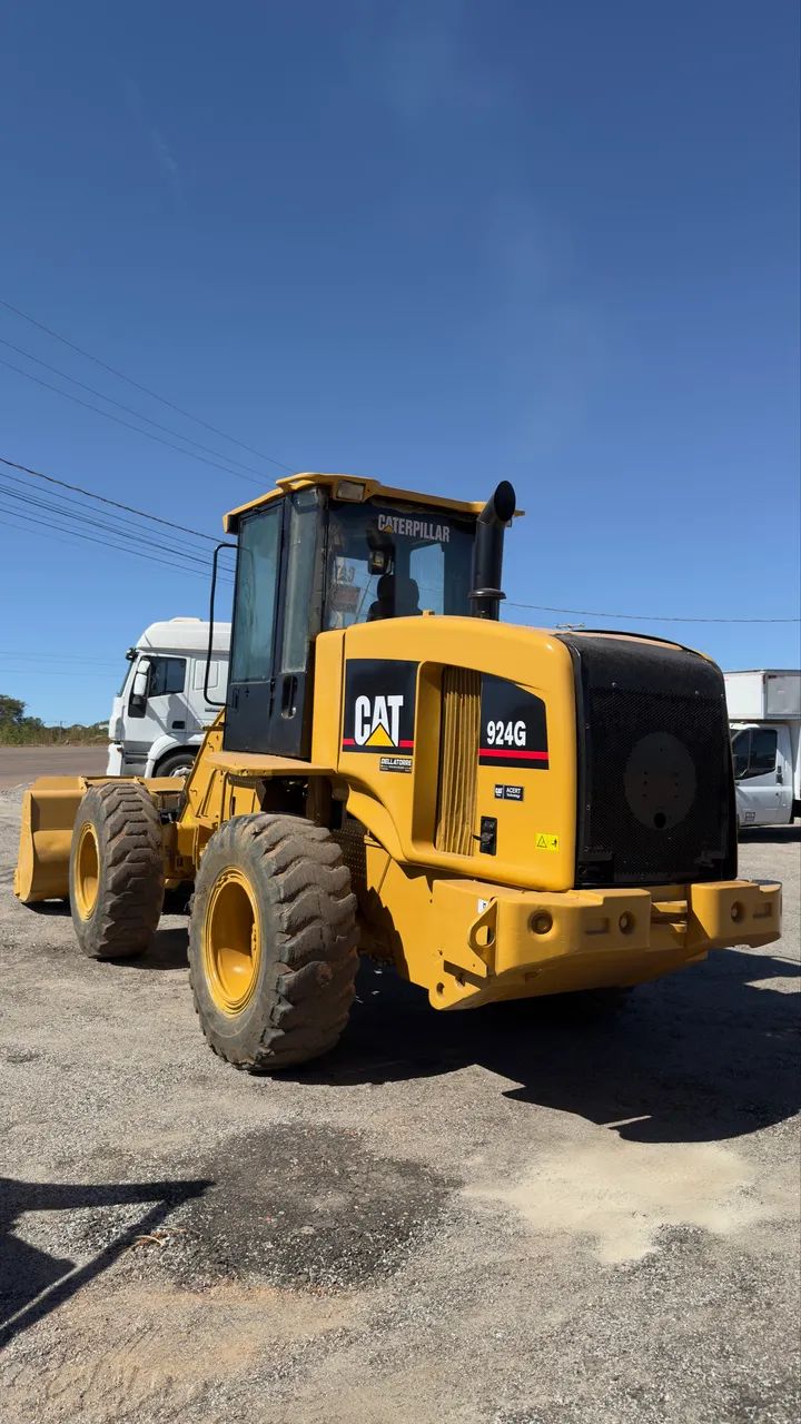 PÁ CARREGADEIRA CATERPILLAR 924G 2007 PRONTA PARA TRABALHAR - Foto 2