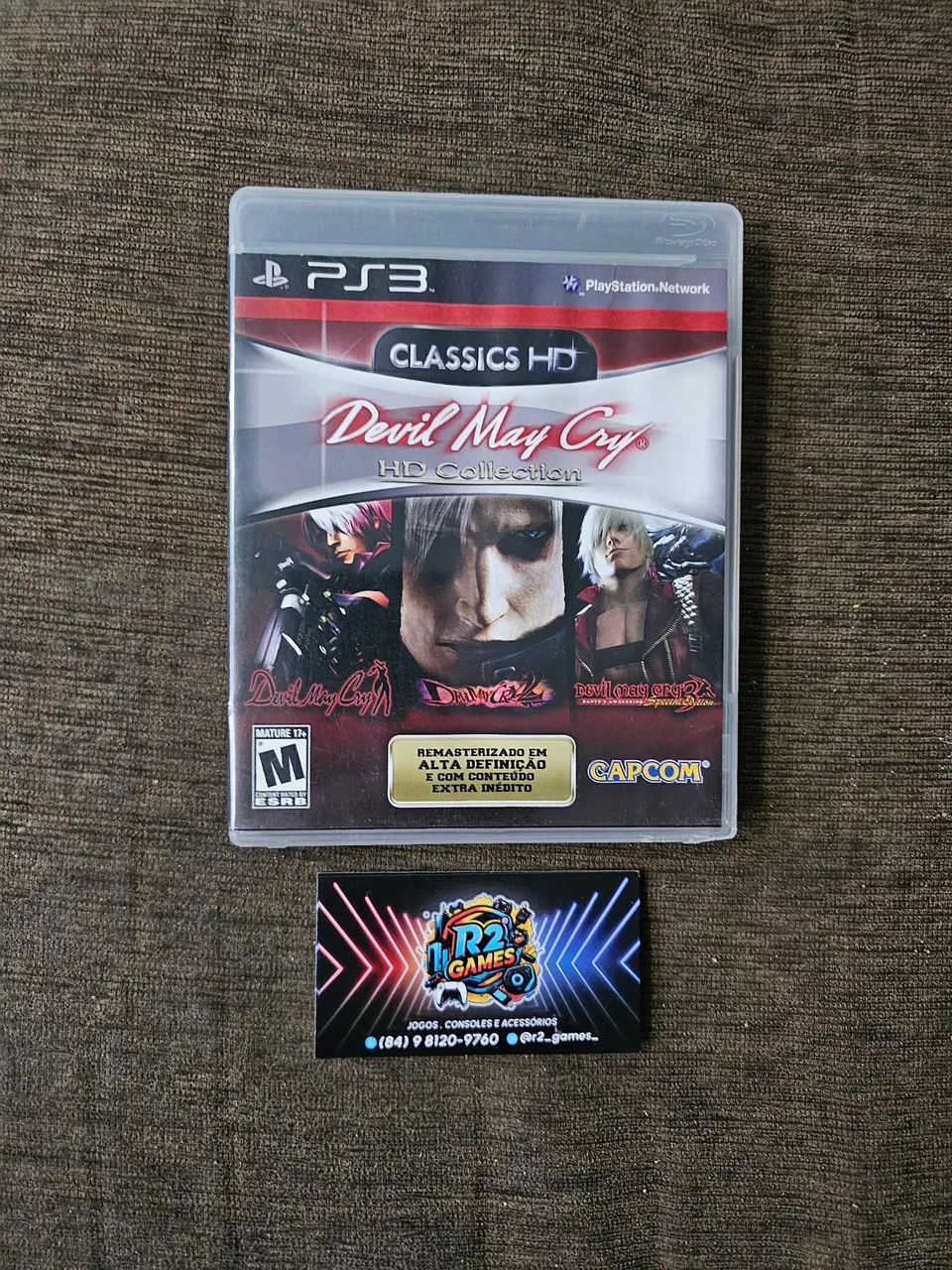 DEVIL MAY CRY HD COLLECTION (PS3) JOGO - Jogos de Vídeo Game