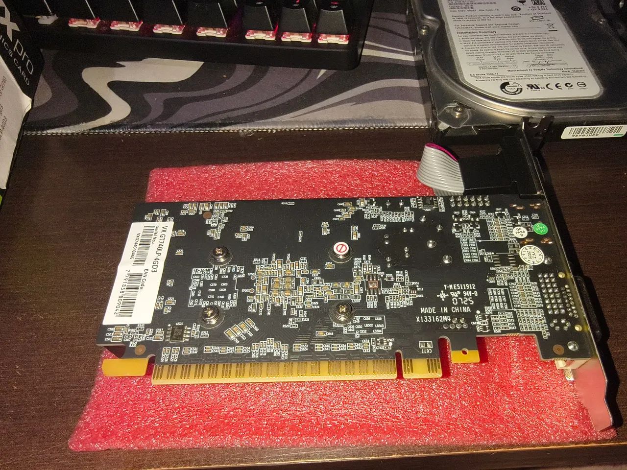 Placa de vídeo Nvidia GT 740 4Gb Nova na caixa  - Foto 4