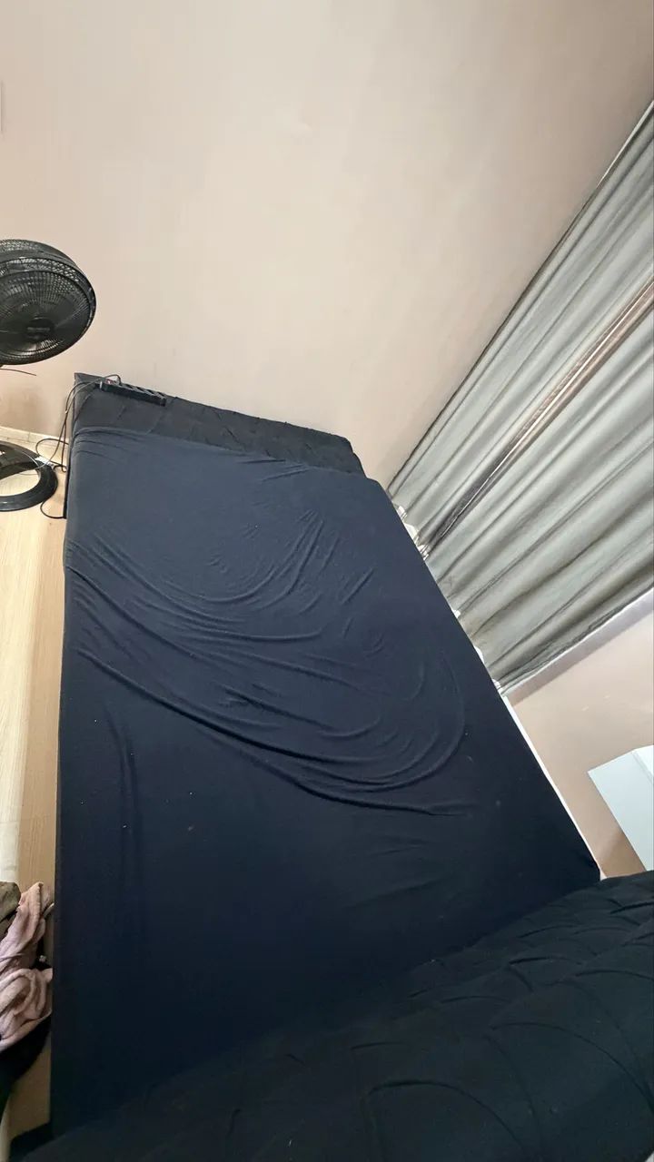 CAMA BOX CASAL COM CABECEIRA E BAÚ - Foto 3