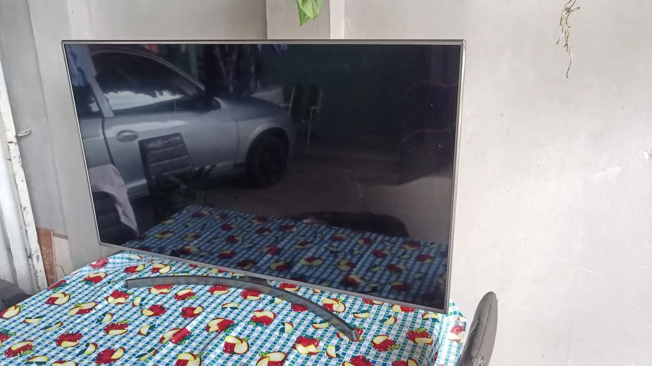 Tv LG 55 polegadas - Def na  tela