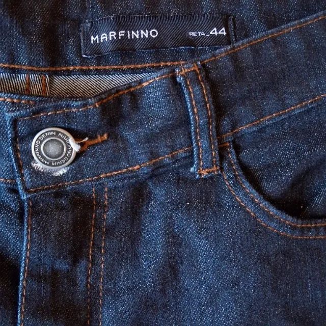 bermuda jeans masculina marfinno - Foto 4