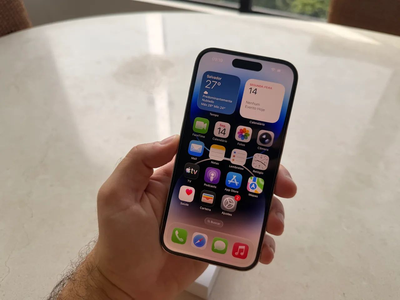 iPhone 14 Pro 128GB - Branco 78% de saúde  - Foto 3
