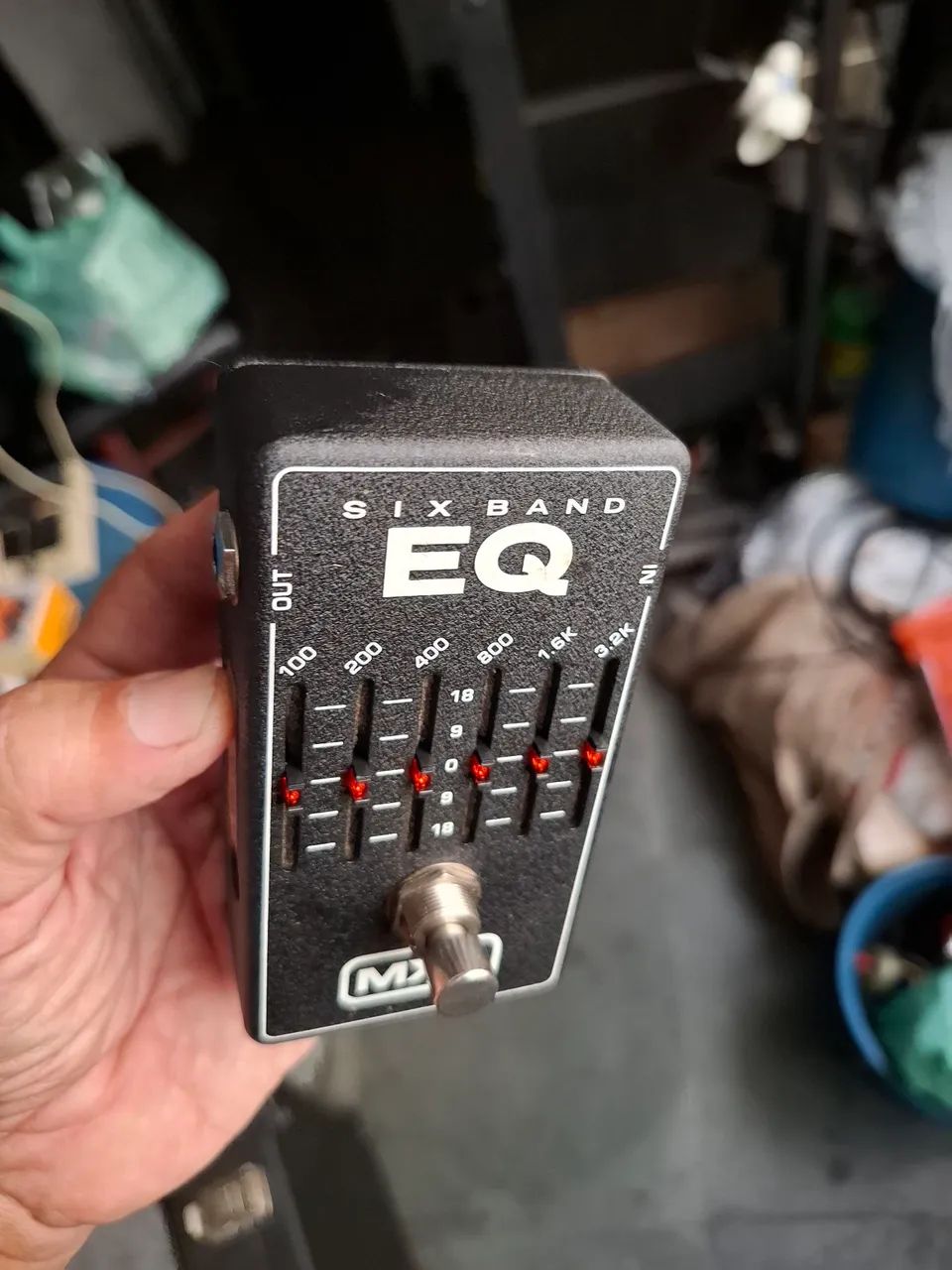 Pedal Equalizador Mxr 6 Band Volume 18 - Foto 4