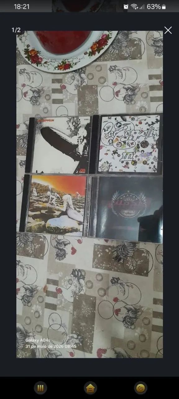 Cds bandas clássicas do hard rock