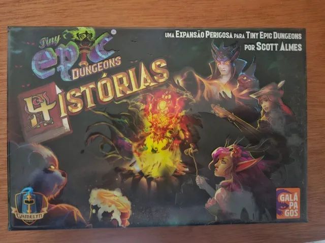 Tiny Epic Dungeons + Expansão Histórias (Versão Galapagos) - Foto 3