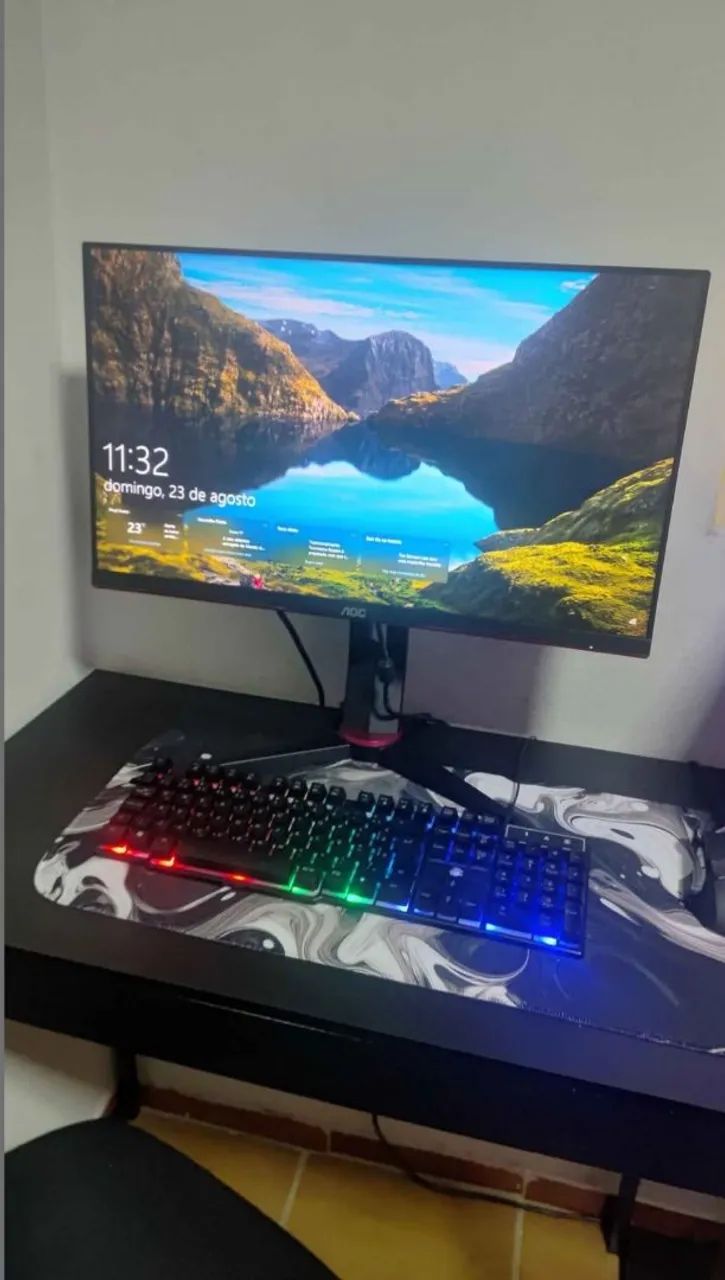 Kit Gamer Completo Mesa + Cadeira Gamer  - Foto 2