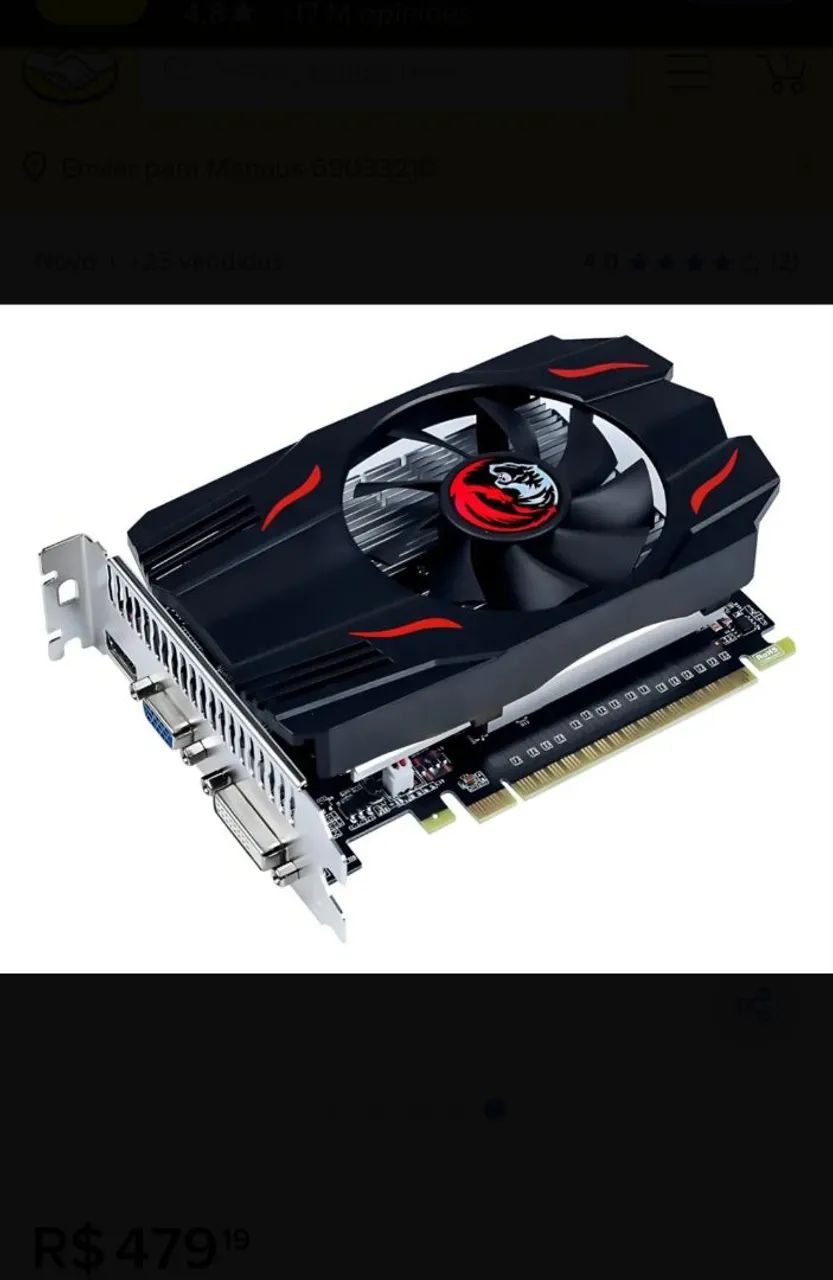 Placa de vídeo NVIDIA GeForce GT 740 - Foto 4