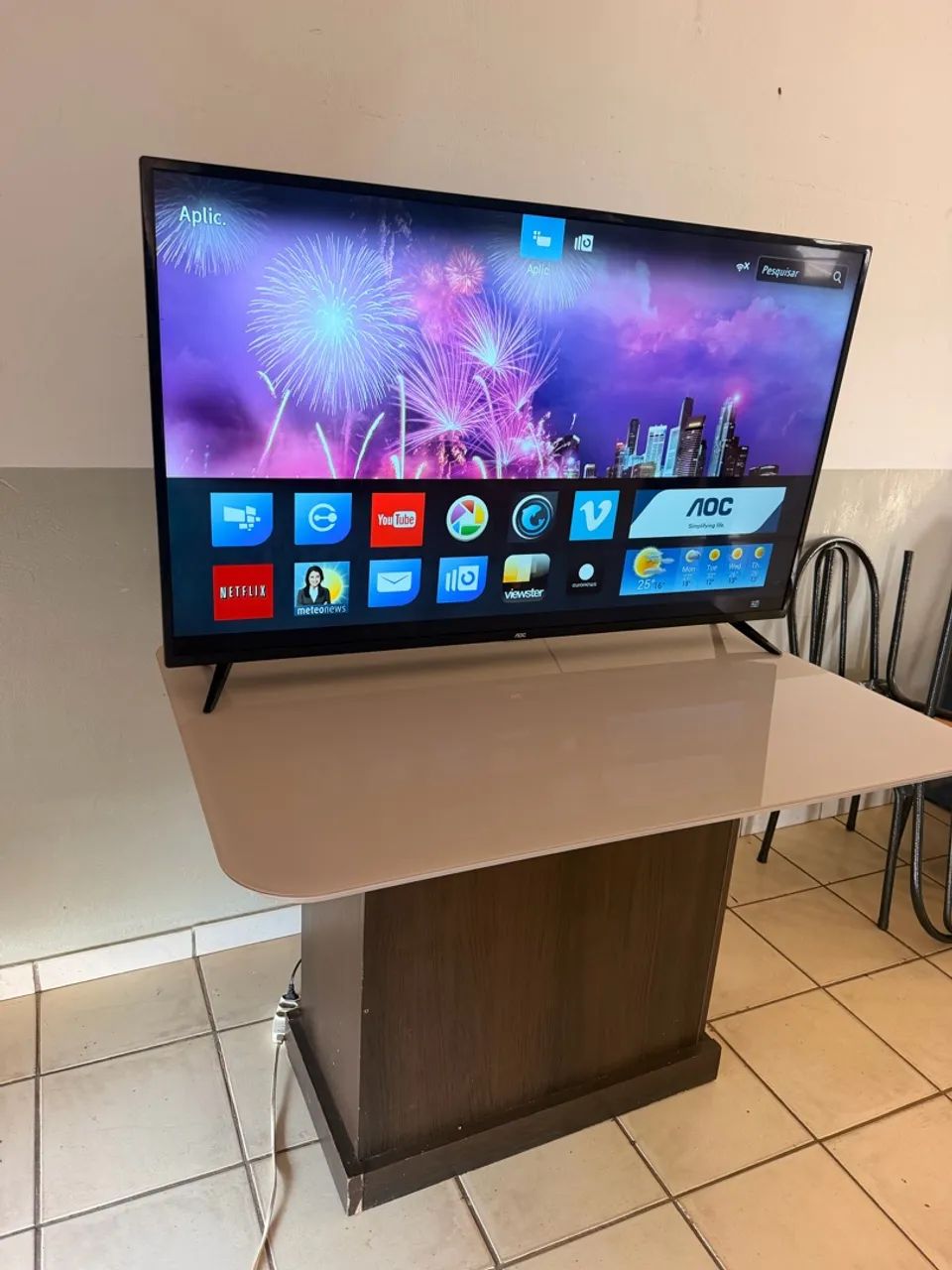 Tv 55 polegadas smart - entrego  - Foto 3