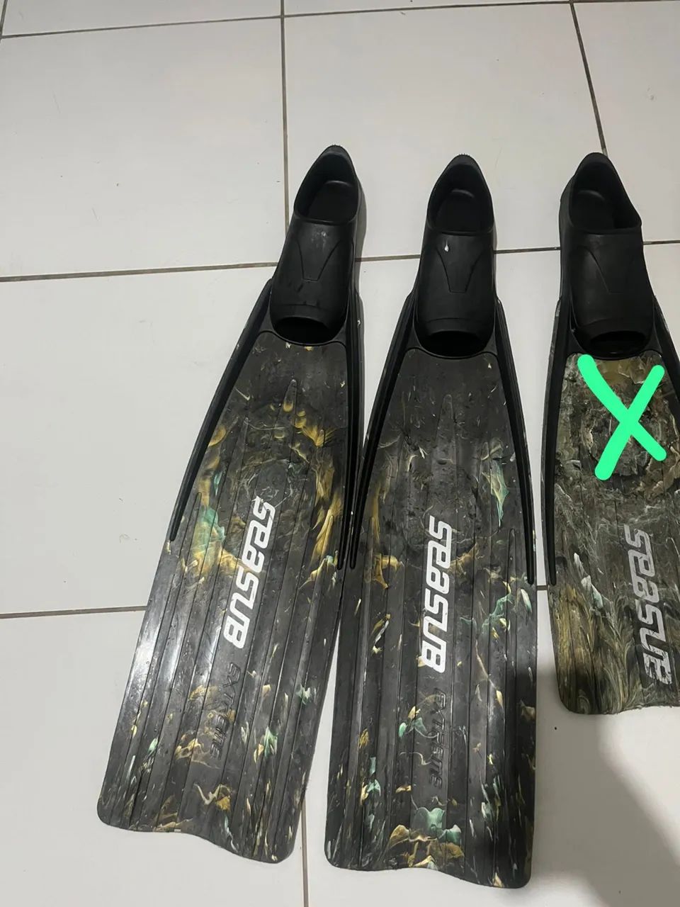 Nadadeira Seasub Extreme 40/41 size 8-9