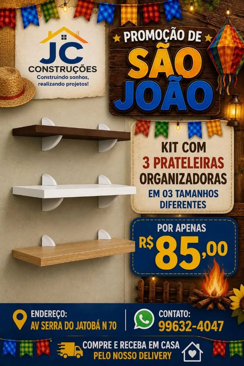 Kit prateleiras 