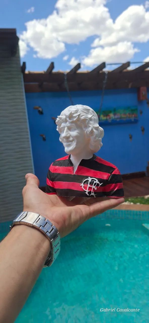 Estátua zico - Foto 3