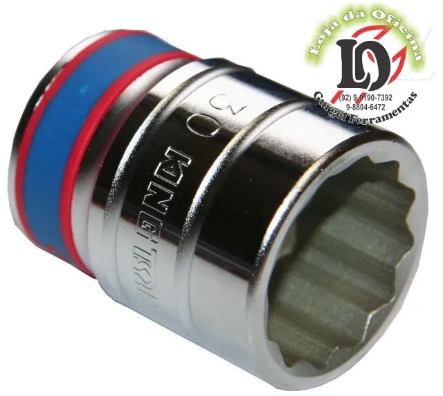 Soquete Estriado 30mm - 1/2" - King Tony
