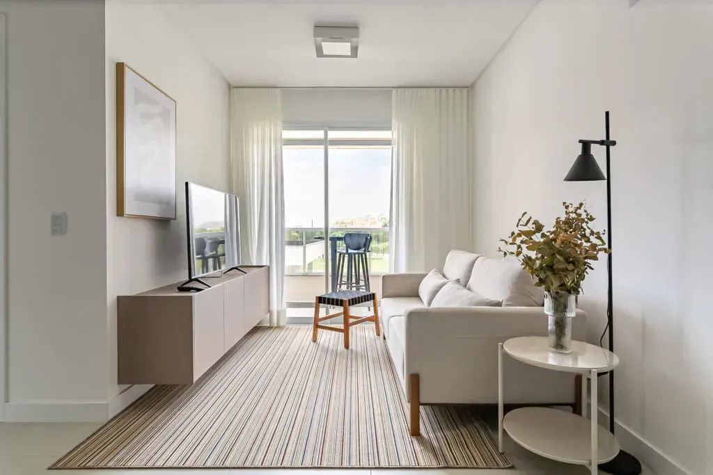 Apartamento de 1 quarto 100% Mobilado ao lado da praia - Foto 3
