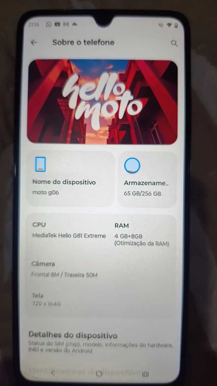 Vendo celular Motorola moto g06  - Foto 2