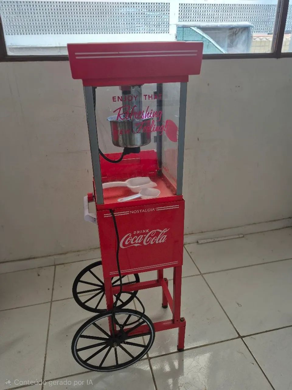 Pipoqueira COCA-COLA.... - Foto 3