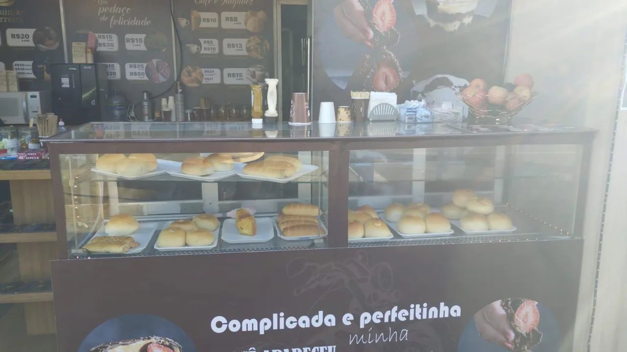 Vitrine mista refrigerada e quente