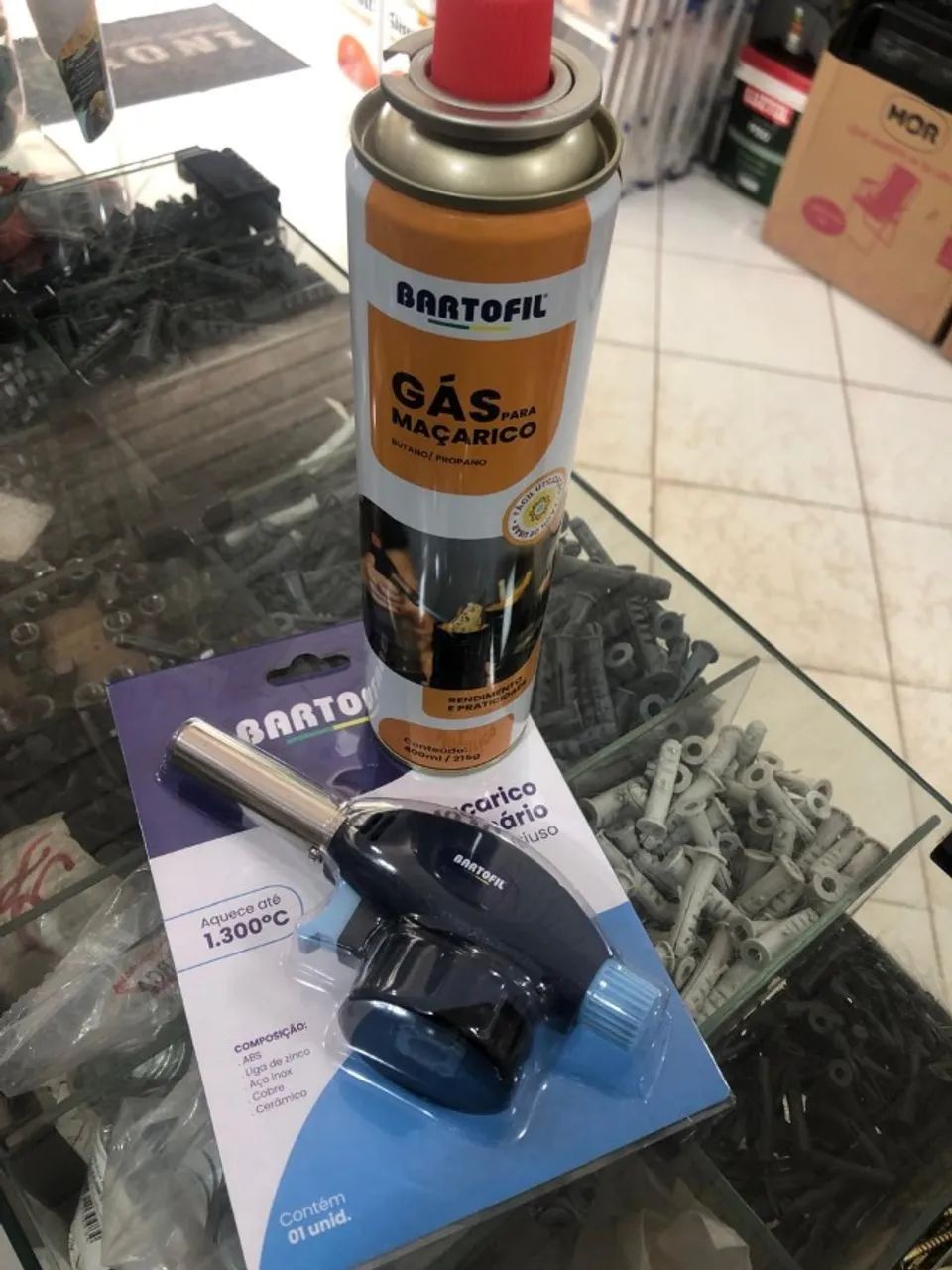 Kit Maçarico e Gás para Maçarico - Foto 2