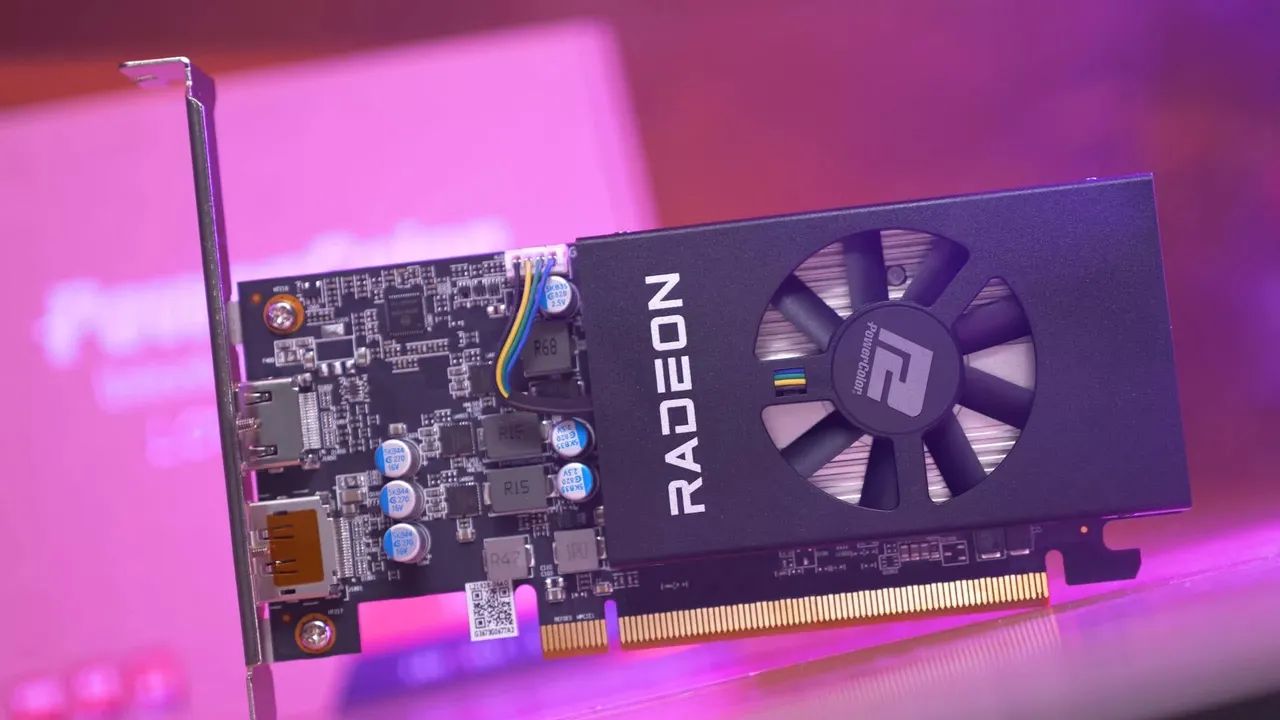 Vendo RX 6400 4GB LOW PROFILE