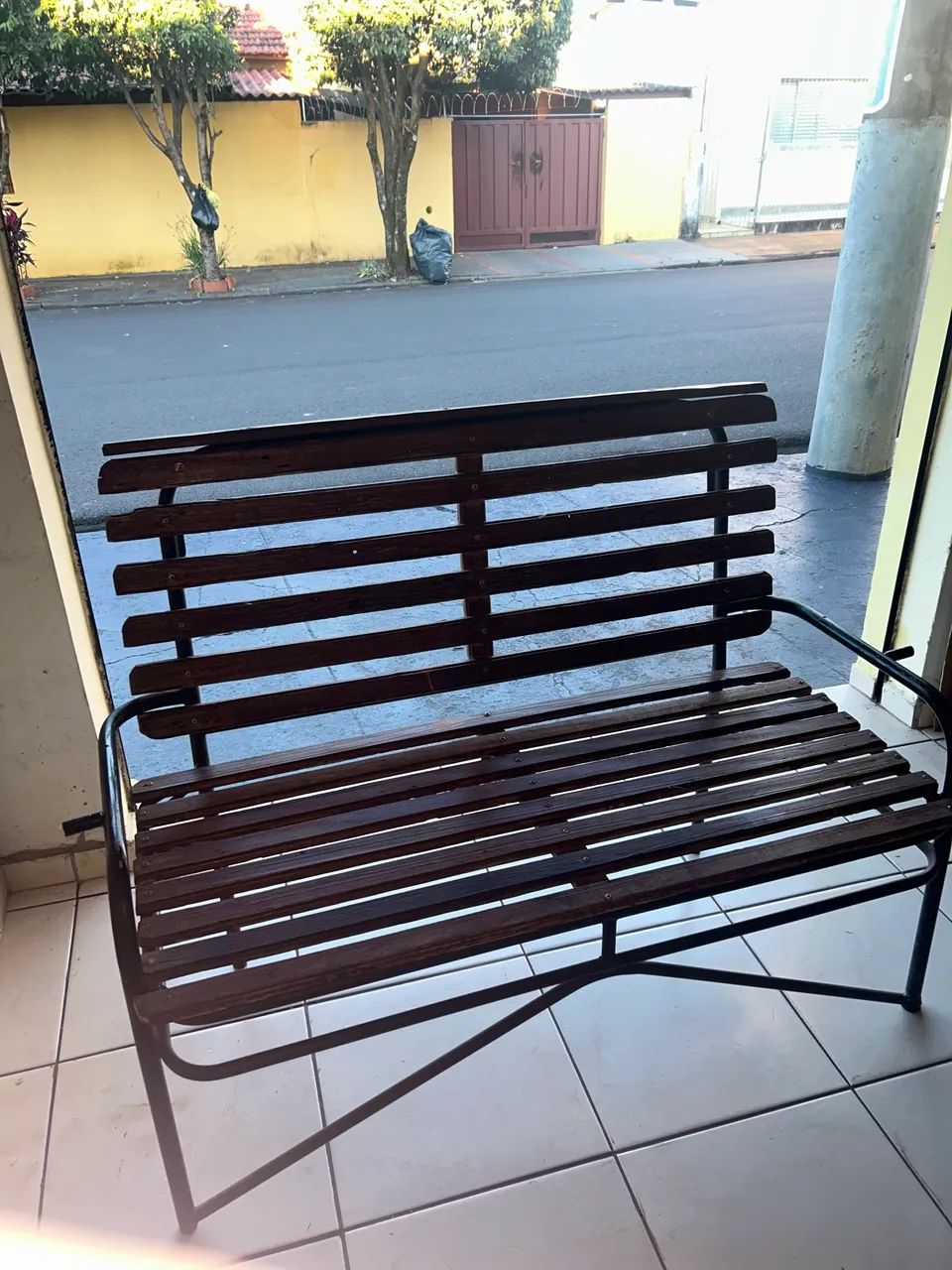 Banco De Madeira 