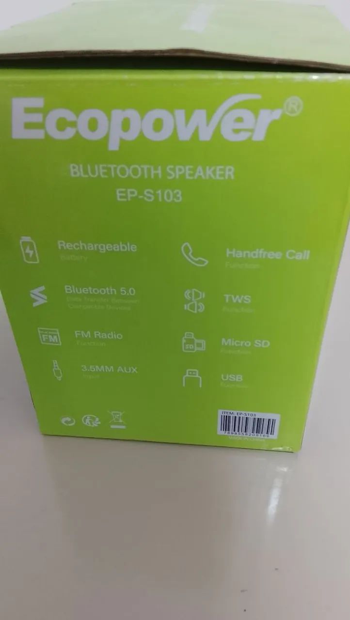 Ecopower bluetooth speaker EP-S103 caixa de som - Foto 3